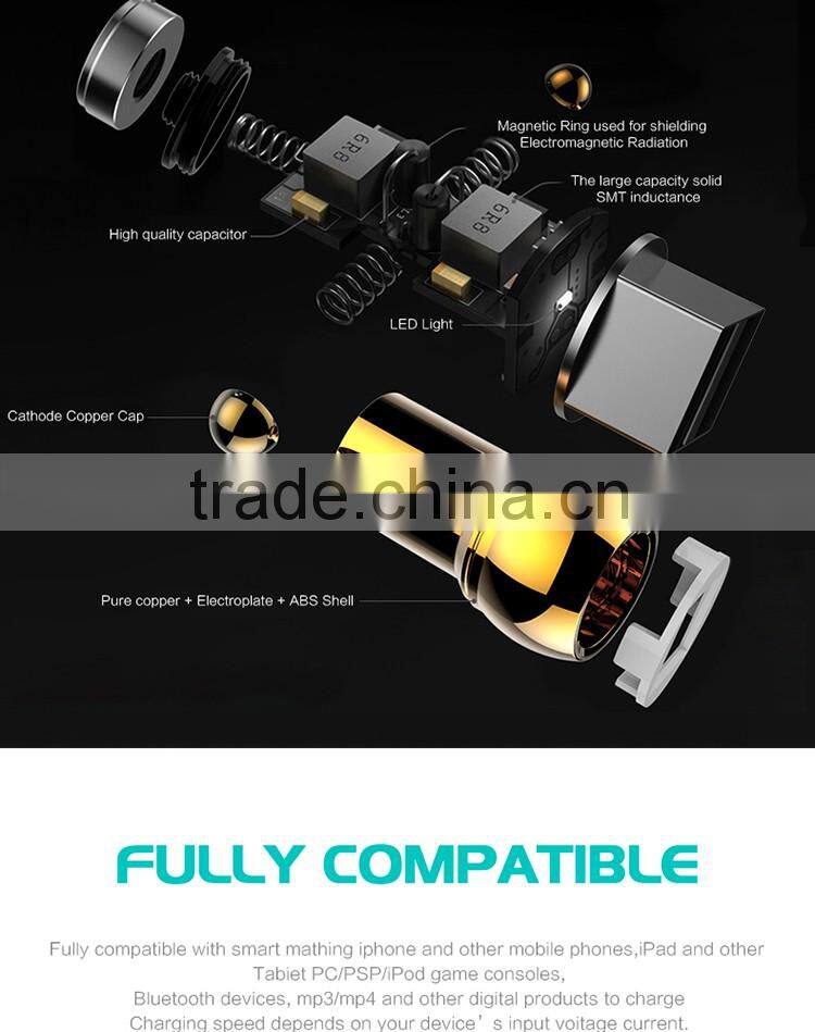 REMAX Dual port car phone charger usb