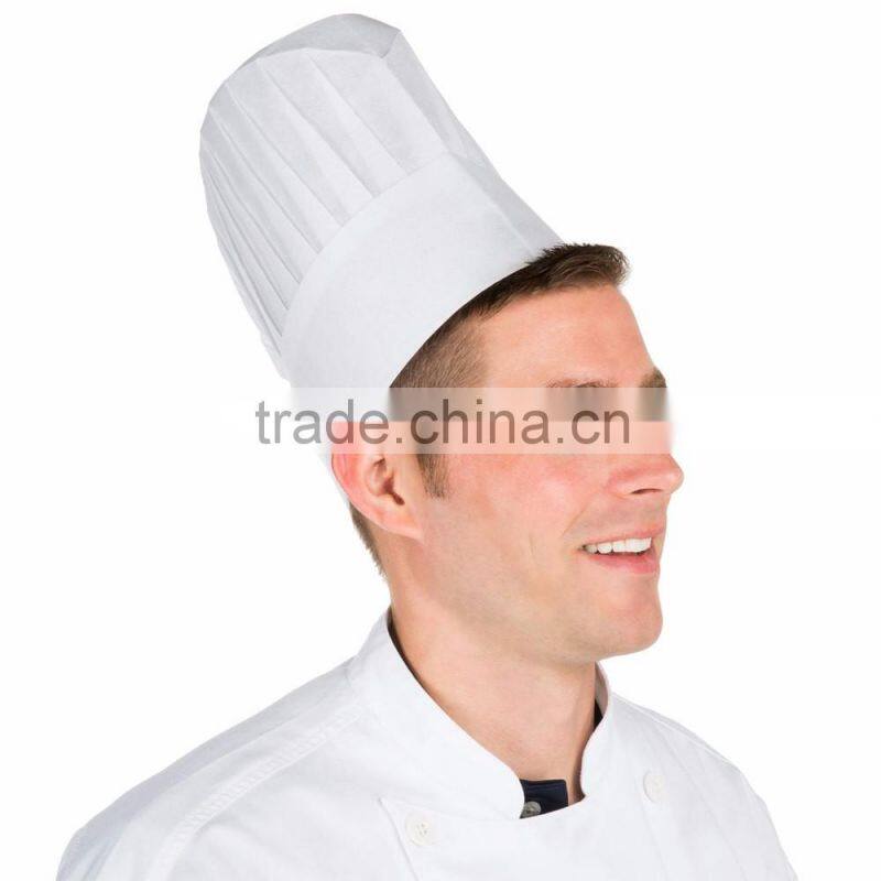 Wholesale Nonwoven Chef Hat Disposable Paper Chef Hat Chef Hat With Size Customs