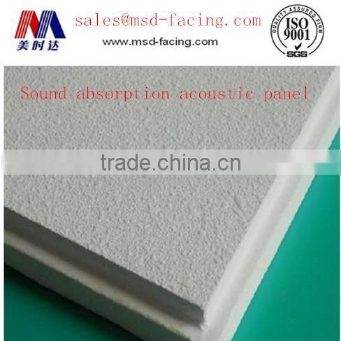 Sound acoustic fiberglass ceiling board