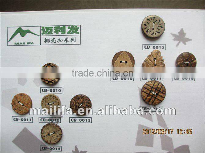 Coconut shell Button/coconut shell home decor/coconut shell decoration