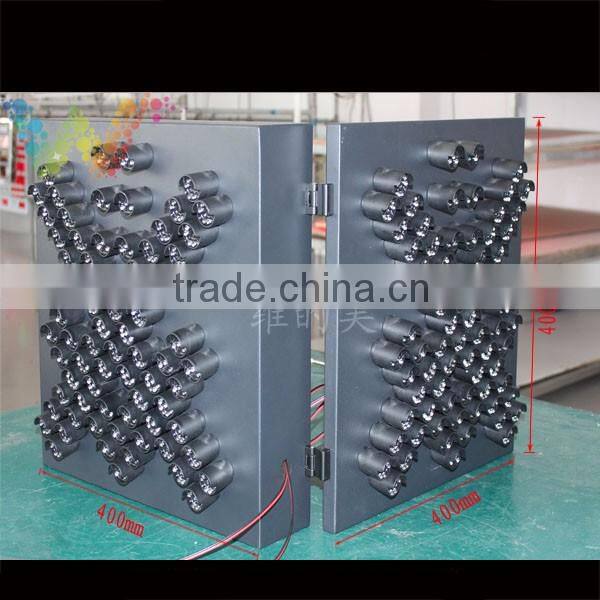 New arrival dual sides 400mm high way toll station flashing canopy light led traffic signal light