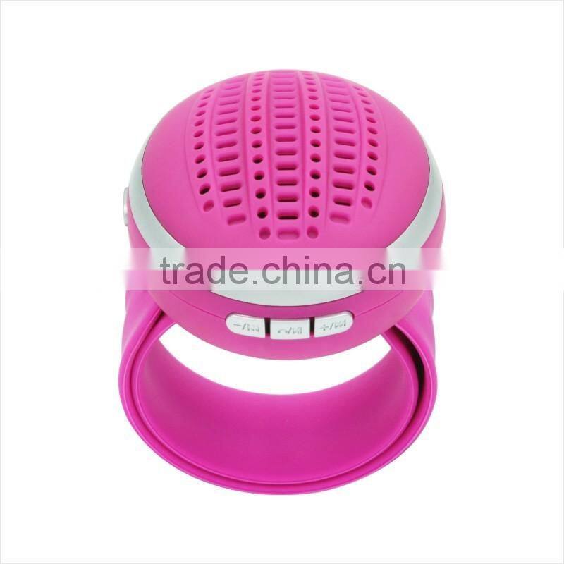 Silicone Wearable Portable Sports Bluetooth Wireless Slapband Speaker