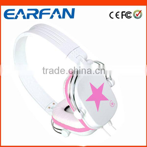 FSG-M122 Colorful stereo headphone with diamond decoration