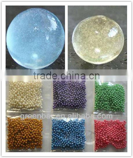 Colorful colorfast marbleized deco beads crystal polymer