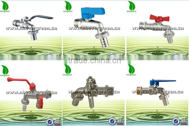 China Brass Water Tap with Steel Handle