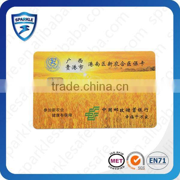 rfid pvc card with chip used for mastercard