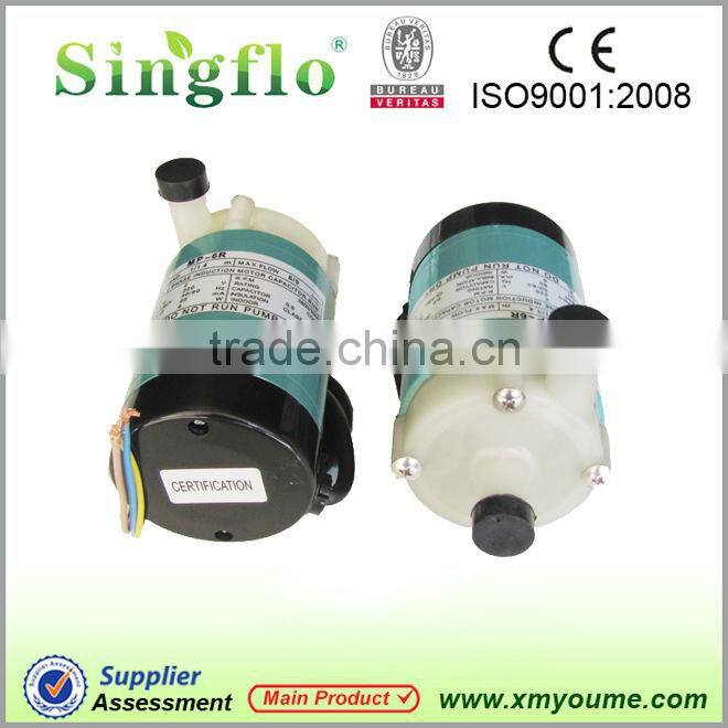 SINGFLO acid resistance MP-15RN industrial water pumps for sale