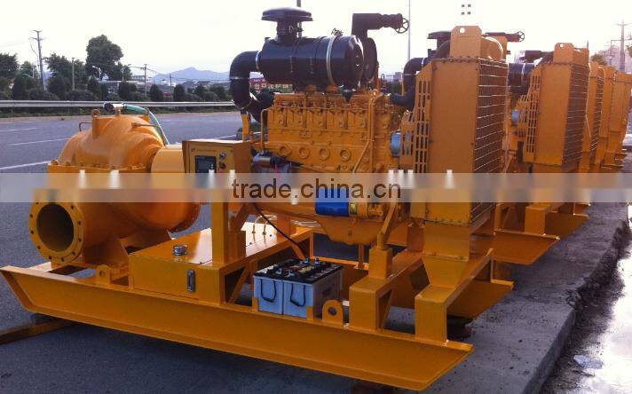 DEFU-Tpow double suction water pumps with diesel engine