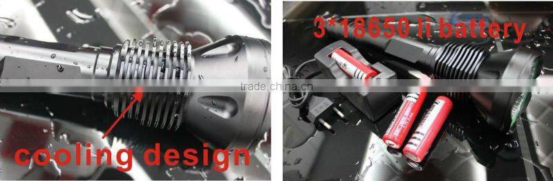 high power xml t6 brightness most powerful flashlight led for sale