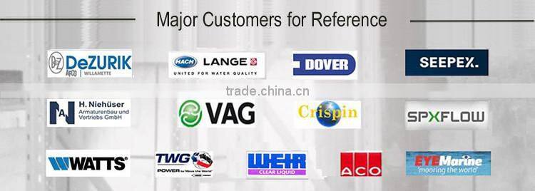 DN2250 PN80 high temperature steel butterfly valve