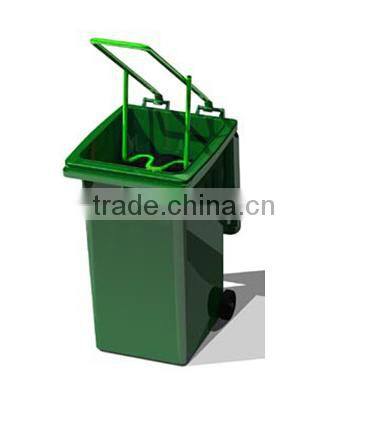garden tool bag garden rubbish wheelin bin tool with iron wood plastic fabric material