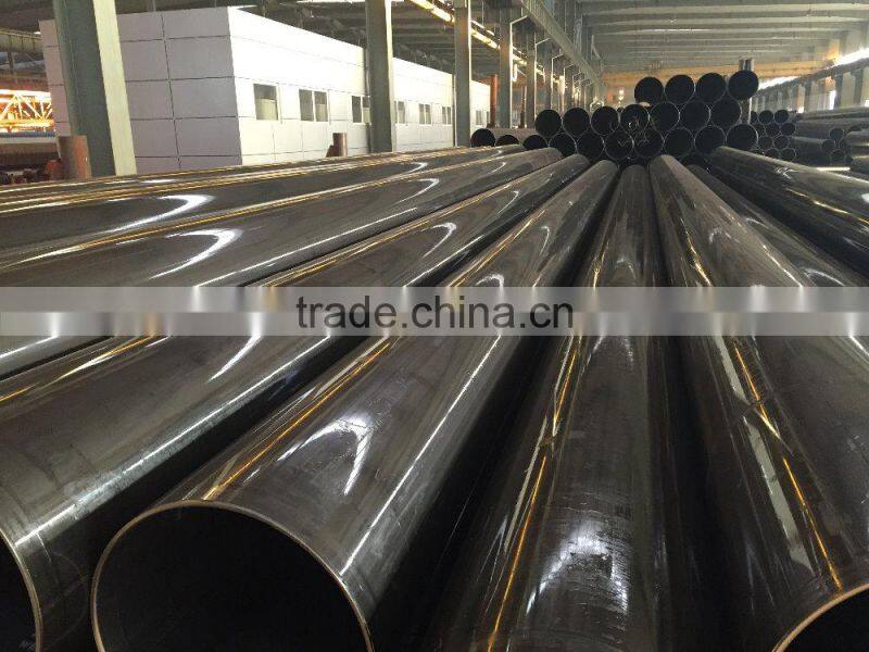 Straight Seam Welded Steel Pipe with high quality/big OD /black steel pipe