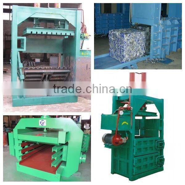 Resource-saving baling machine for waste paper and cartons with high performance