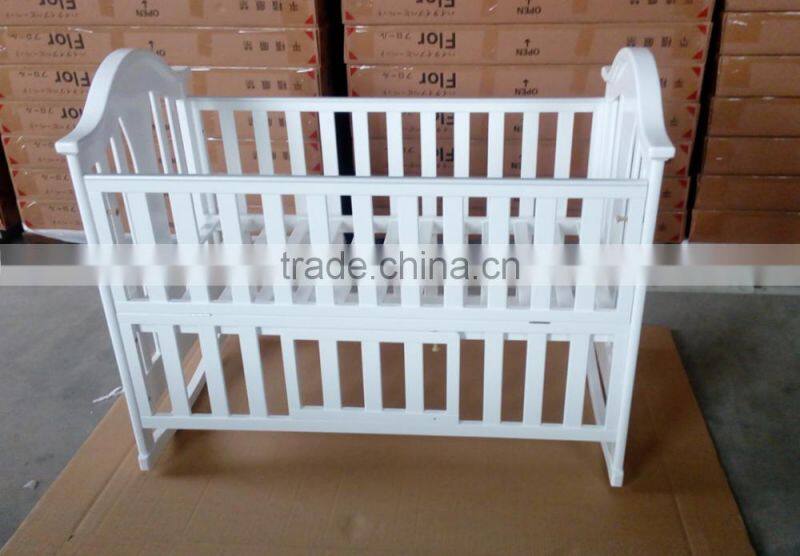 2016 popular sales multifunction baby crib