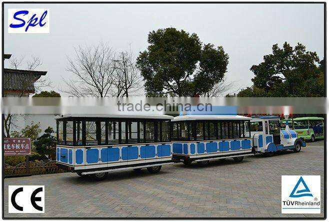IVECO Engine Amusement Park Trackless Train for Children