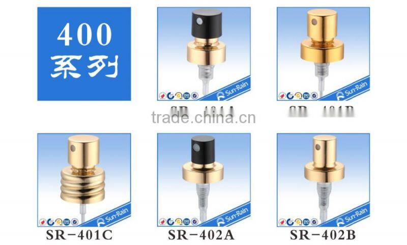 ningbo made shiny perfume sprayer 20mm crimp pump