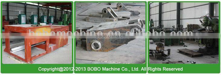 Hydraulic wheel welding machine