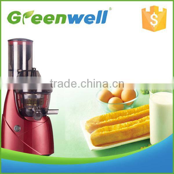 Greenwell 1 hot sale 10 year motor quality guarantee big mouth slow juicer, slow juice big mouth