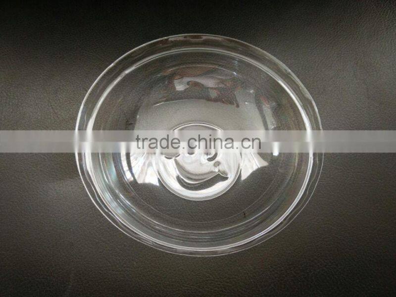 disposable clear plastic dome lid for paper bowl, 14*14*4.5cm