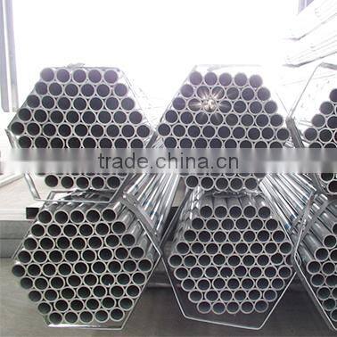 ERW welded 33.4*3.5 hot dip galvanized round steel tube