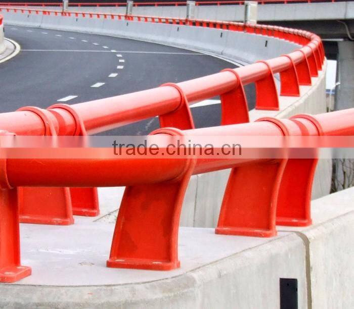 European Standard produce Pultrusion Fiberglass high road safety barrier
