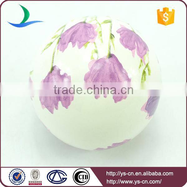 2015 new pretty best quality ball decoration for sale, dolomite material decoration