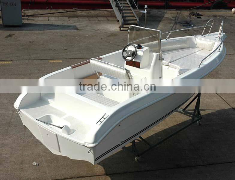 CE Approved 6 Person Fiberglass Sport Boat