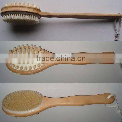 body massage brush, bath massage brush ,wooden Massager brush
