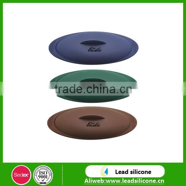 Multi-function Kitchen ware Silicone Steamed Fish Bowl, Folding Silicone Bowl With Lid