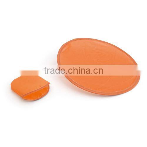 outdoor summber beach toy foldable frisbee with pouch