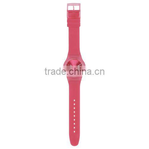 Hot fashional colorful PVC vogue watch in China