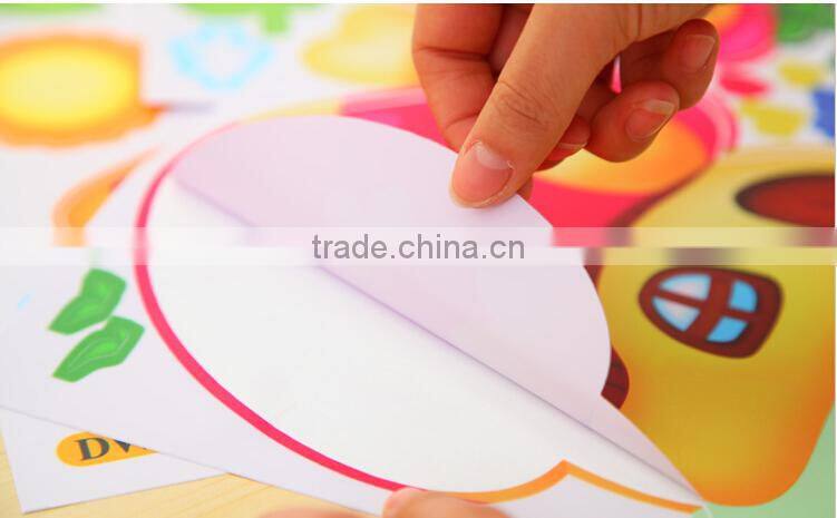 Q061creative decoration toilet seat sticker