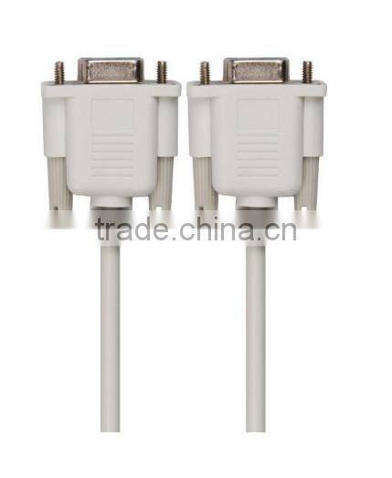 Factory Supply 1.5M DB Cable 9 Hole Data of 9 Hole DB9 Serial Port Direct Female To Female Lines To RS232 Serial Port Cable