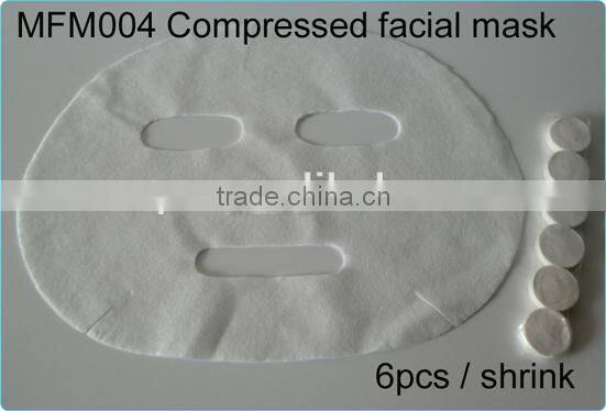Hangzhou Good Quality100% Rayon Biodegradable Compressed Facial Mask Coin