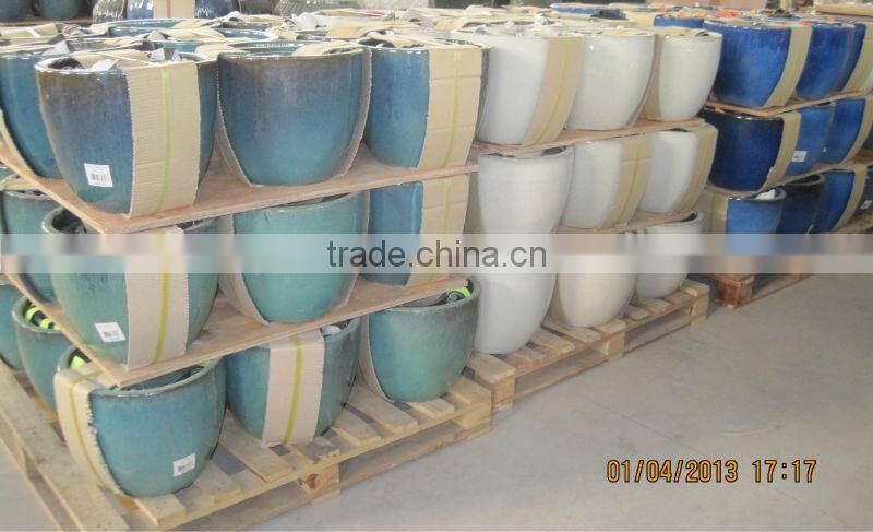 Vietnam Fiberglass large flower pot and planter