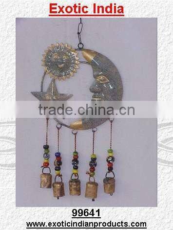 Metal Wind Chimes, Sun Moon Star Wind chime