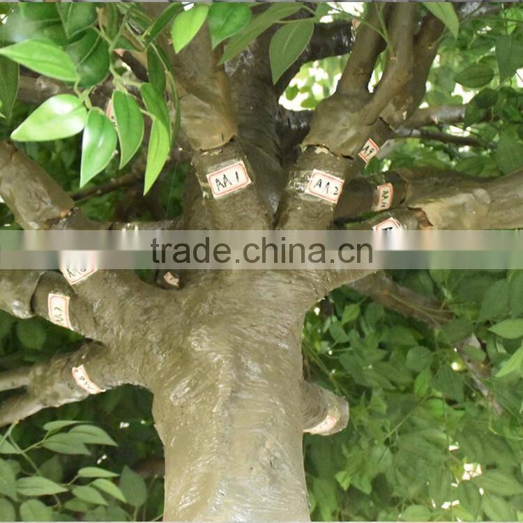 New Hotsale Artificial Large Green Outdoor Topiary Ficus Tree Self Customized Fake Green Ficus/Banyan Tree