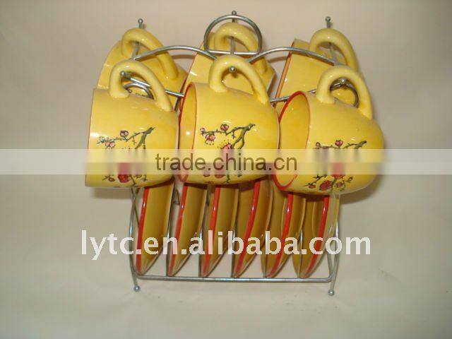 porcelain tea cup set tableware