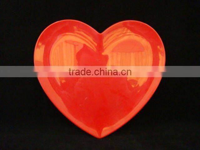 Round shape melamine cake plate