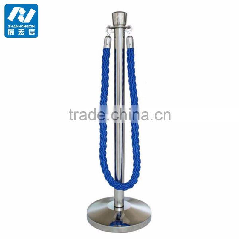 Rope queue way barrier stand in line stanchion post suppliers