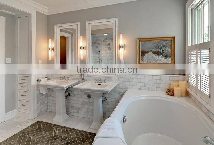 Discount floor decor natural stone royal white marble tiles