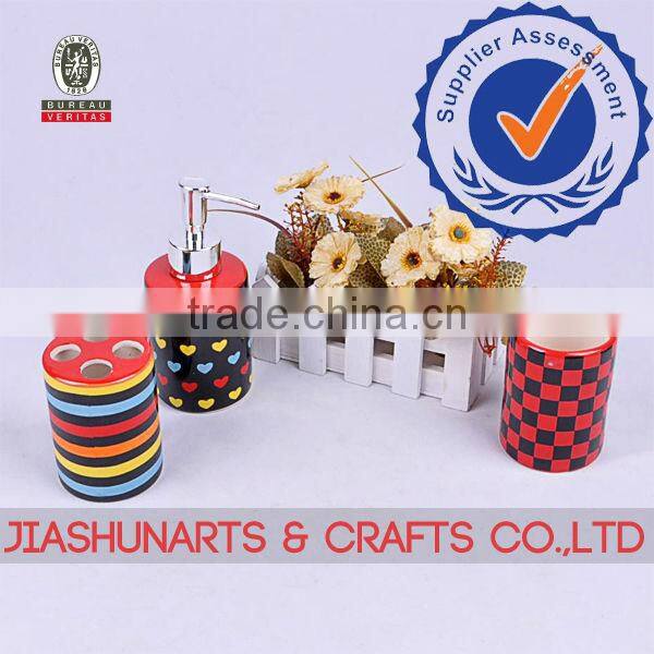 Decor bathroom Childrens Colorful Ceramic Bathroom Sets And Accessories