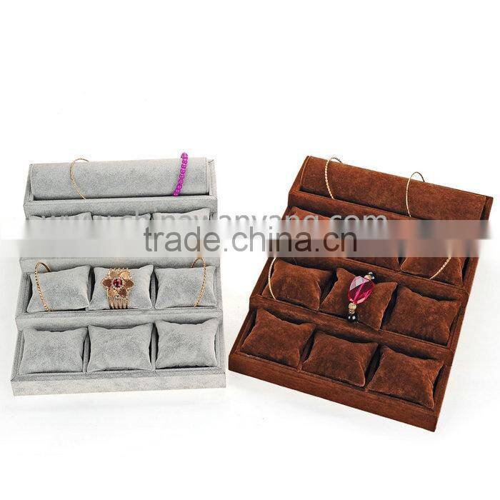 Hot Selling Different Kinds Watch Ring Bracelet Grey Jewelry Box Packaging