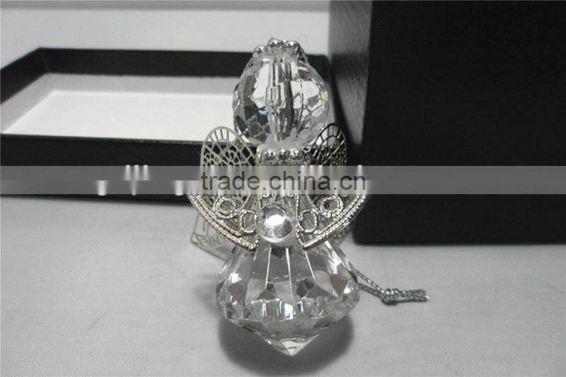 acrylic diamond craft angel hanging wedding decoration gifts for guests