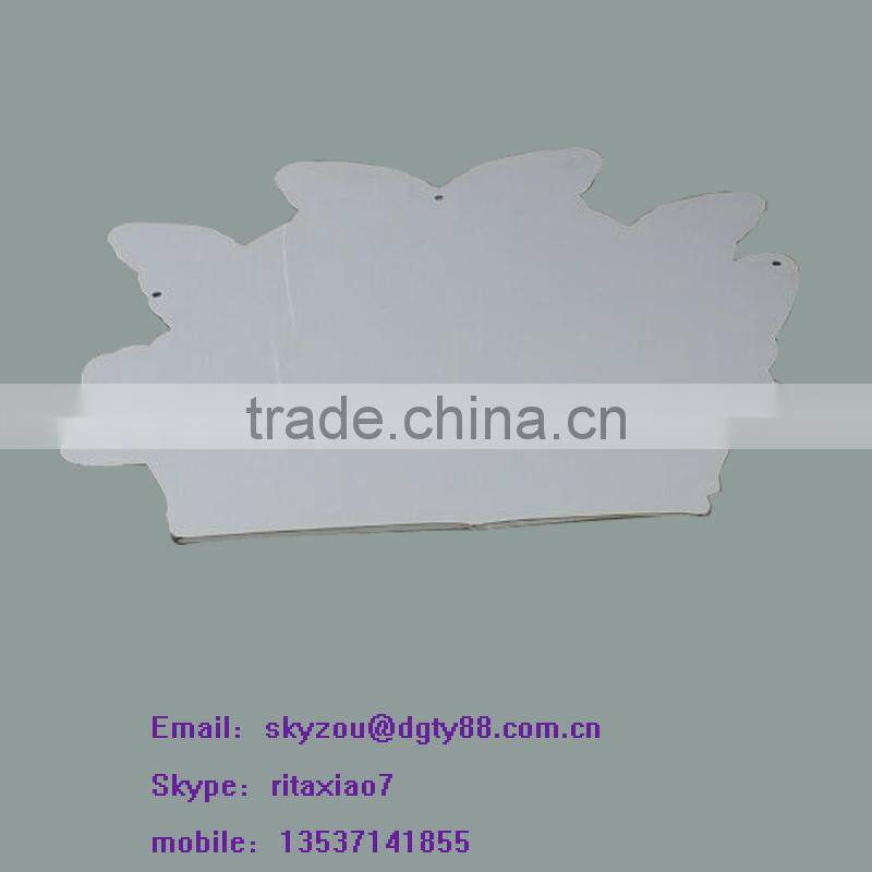 customized shape thermoforming vac-formed thick plastic billboard for Amusement Park