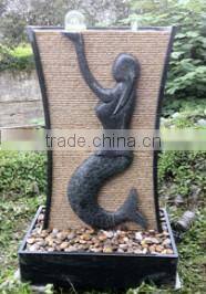 female statue fountain women water fountain mermaid fountain