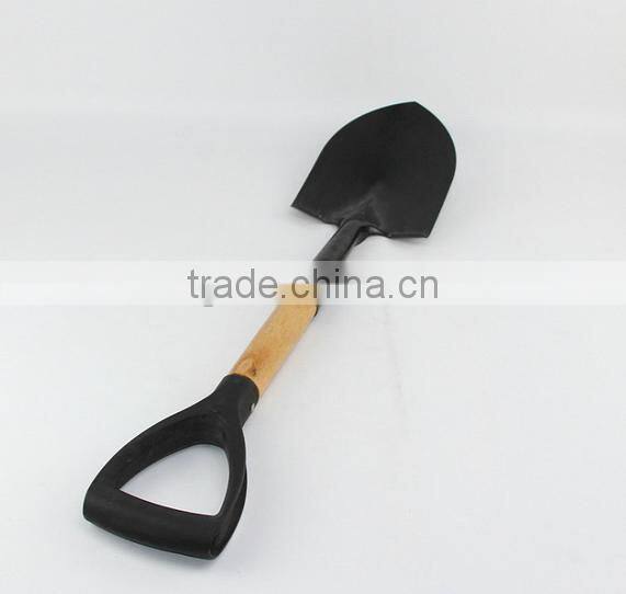 High quality iron wood handle shovel