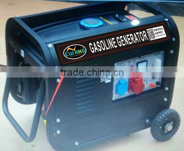 hot selling in Chile market 220v50hz Gasoline engine 168F engine honda generator list
