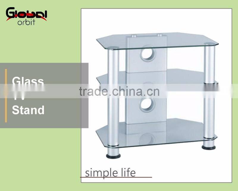 High Quality Living Room French Style Bentwood Glass Console Table