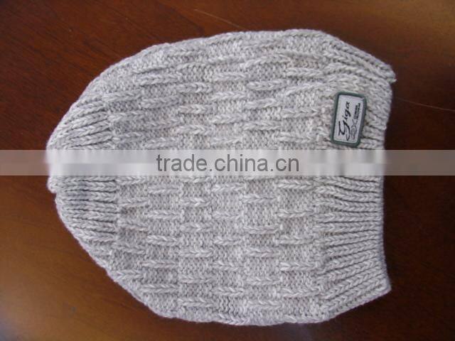 jacquard knitted cap 2014 style